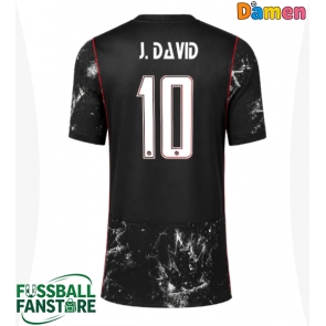 Kanada Jonathan David #10 Replik Auswärtstrikot Damen WM 2026 Kurzarm